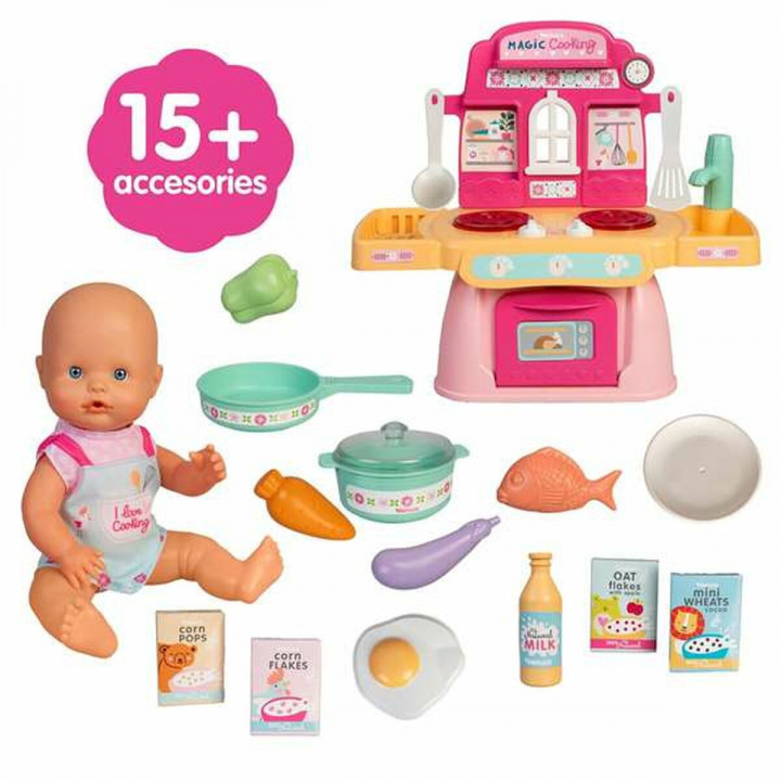Baby doll Famosa Magic Cooking 30 cm