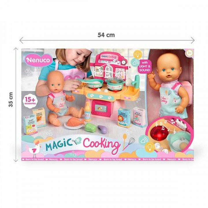 Baby doll Famosa Magic Cooking 30 cm