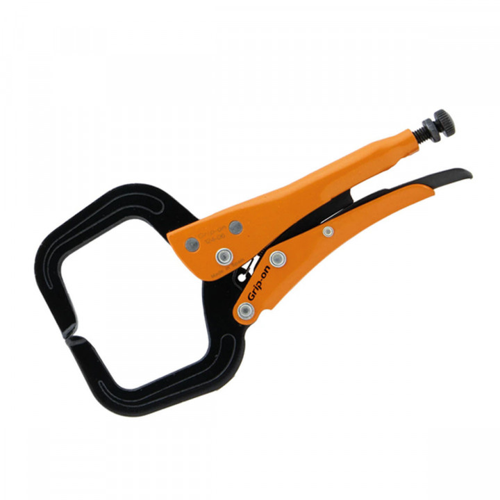 Morsetto a vite Grip-on A collo di cigno