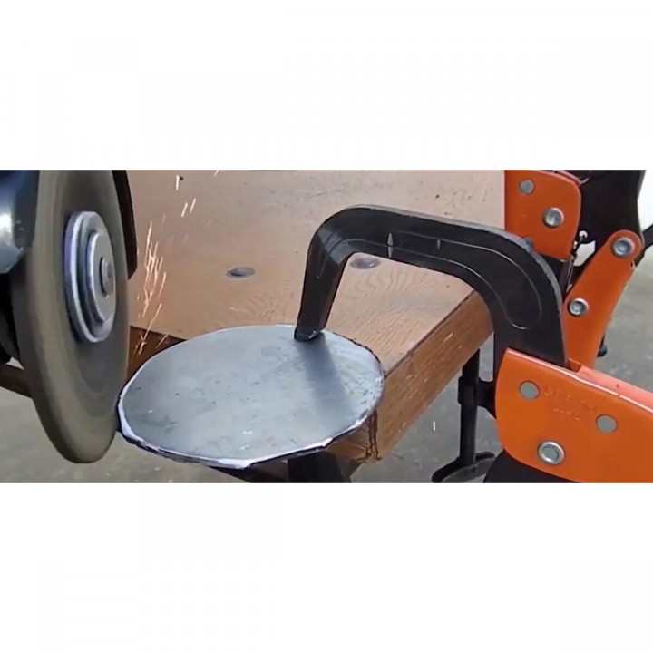 Eenhandklem Grip-on Zwanenhals