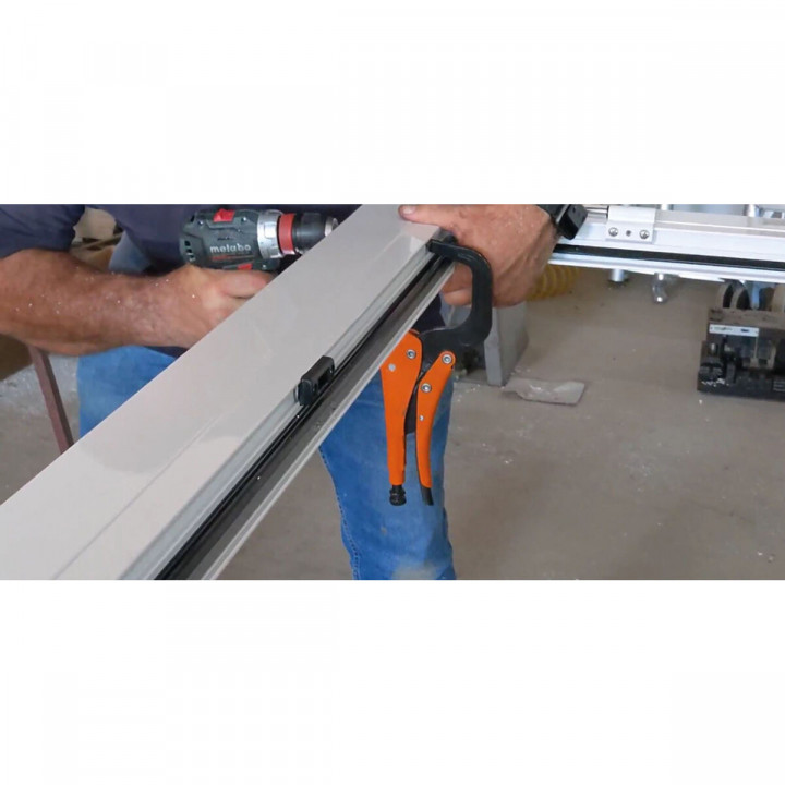 Press Clamp Grip-on Swan's neck