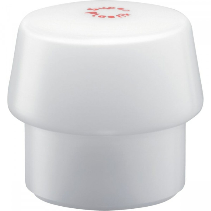 Bouche en plastique de rechange pour maillet Halder Simplex 40 mm Blanc