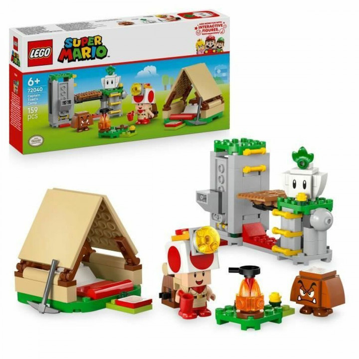 Set de construction Lego 72040 Super Mario Captain Toad's Camp 159 Pièces