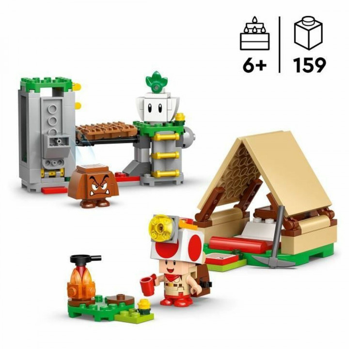 Set de construction Lego 72040 Super Mario Captain Toad's Camp 159 Pièces