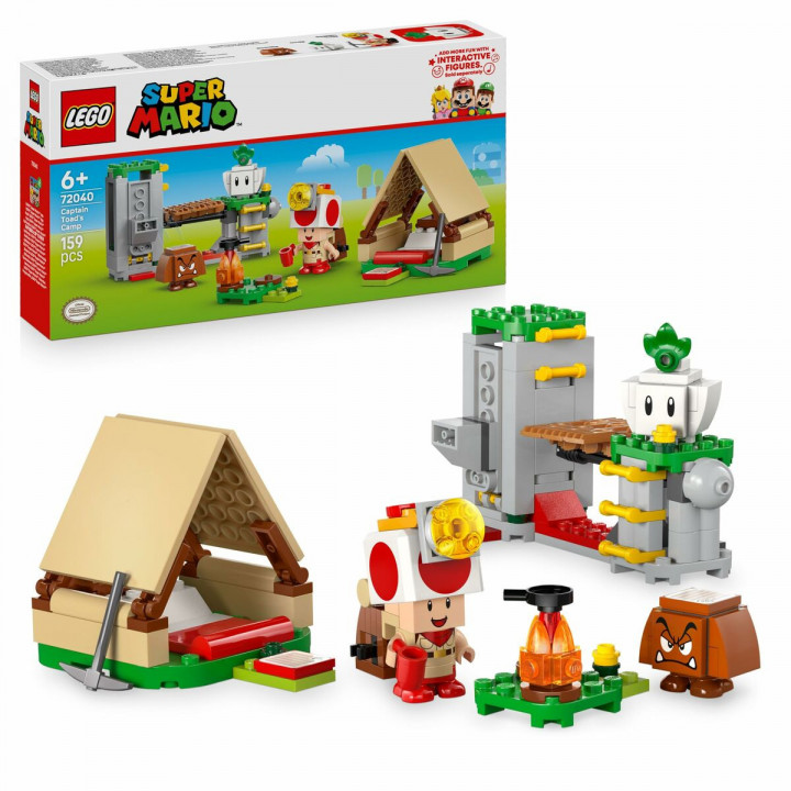 Construction set Lego 72040 Super Mario Captain Toad's Camp 159 Pieces