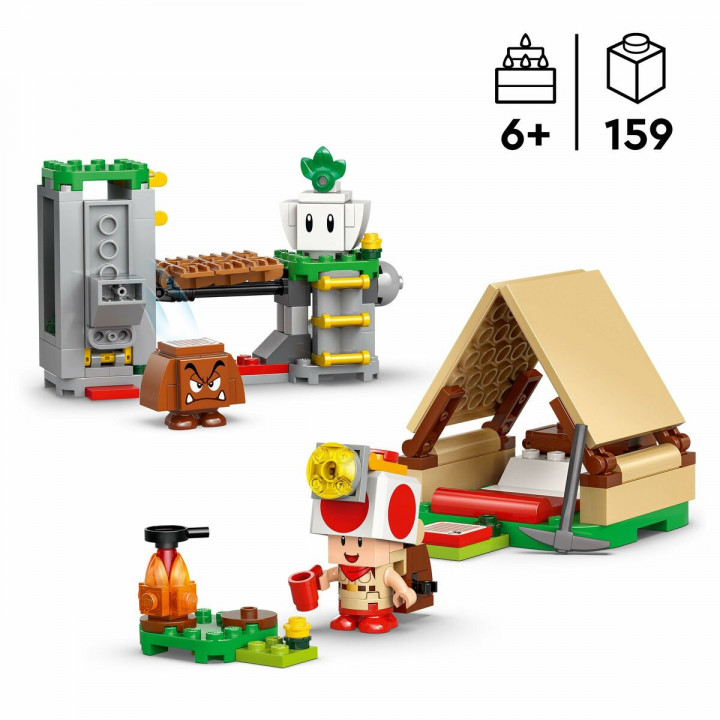 Construction set Lego 72040 Super Mario Captain Toad's Camp 159 Pieces
