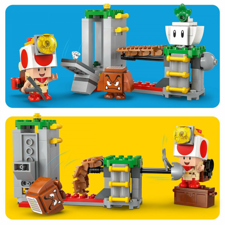 Konstruktionsspiel Lego 72040 Super Mario Captain Toad's Camp 159 Stücke