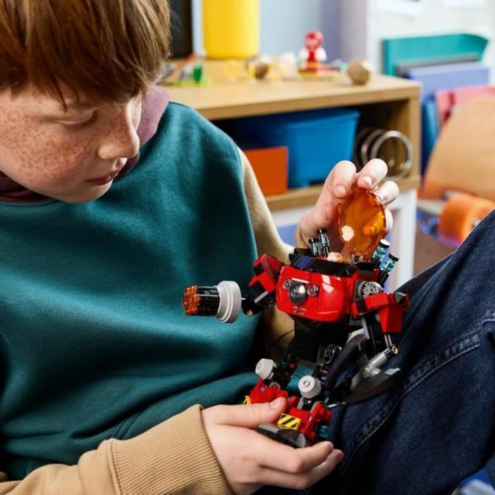 Bouwspel Lego 77005 Sonic Knuckles VS Dr. Eggman Egg Crusher Mech 350 Onderdelen