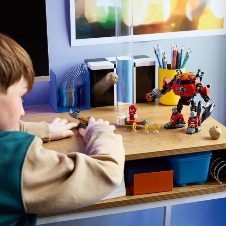 Bouwspel Lego 77005 Sonic Knuckles VS Dr. Eggman Egg Crusher Mech 350 Onderdelen