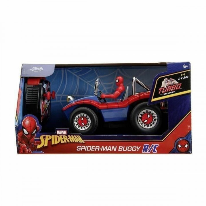 Politiewagen op Afstandsbediening Jada Spiderman Buggy 1:24