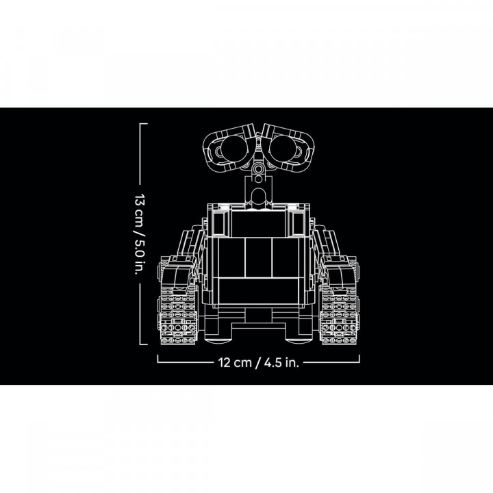 Building Blocks Lego WallE 43279 811 Pieces