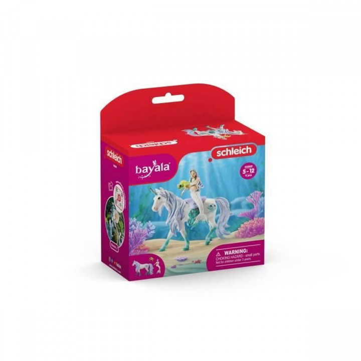 Playset Schleich 70594 Bayala Unicorno Sirena 4 Pezzi