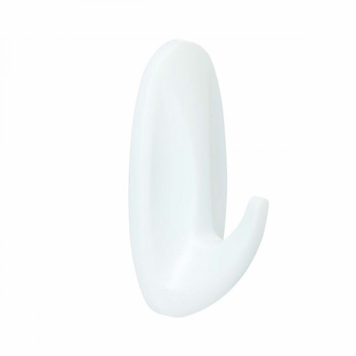 Haak voor ophanging 3M 1,3 kg Wit Metaal Plastic (2 Stuks)