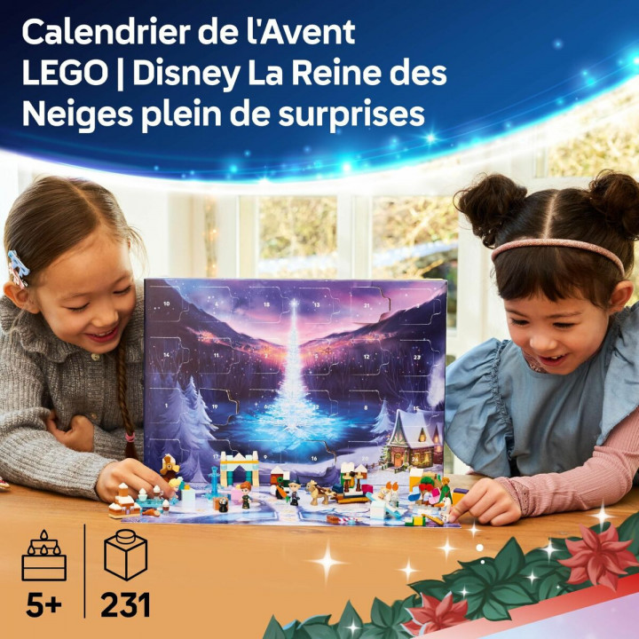 Set de construction Lego 43273 Advent Calender 2025 Disney 231 piezas