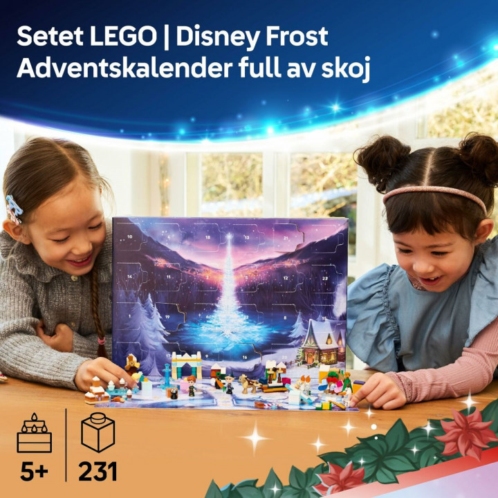 Juego de Construcción Lego 43273 Advent Calender 2025 Disney 231 piezas