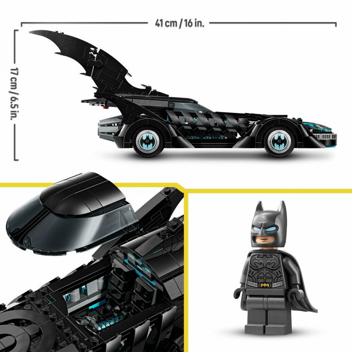 Set di Costruzioni Lego 76304 Batman Forever Batmobile 909 Pezzi