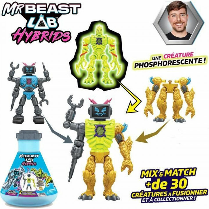 Actiefiguren MrBeast Lab
