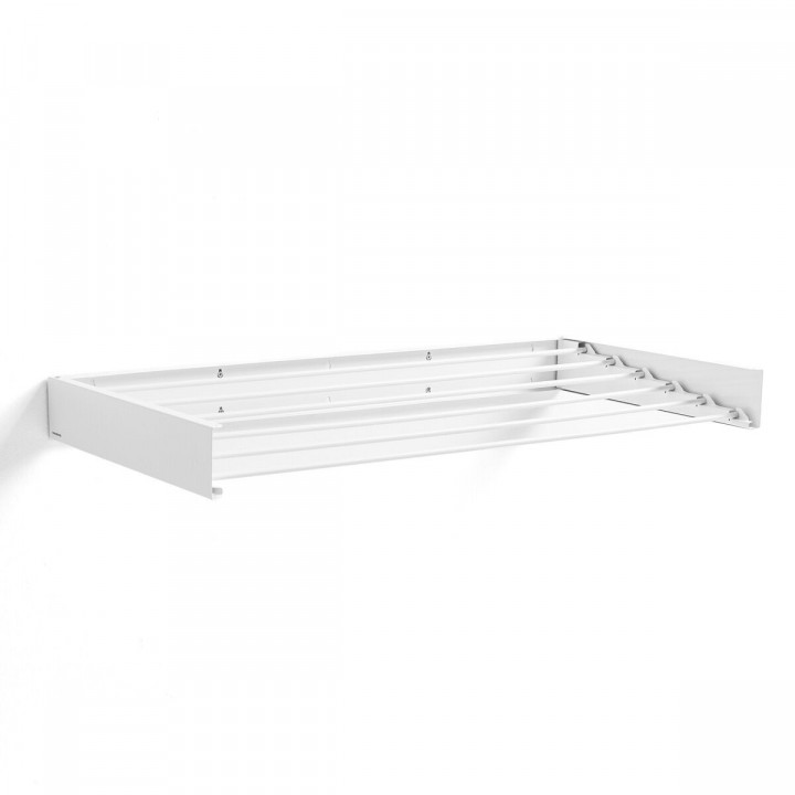 Tendedero de Pared Plegable Extensible Retráctil Dryva 100 InnovaGoods