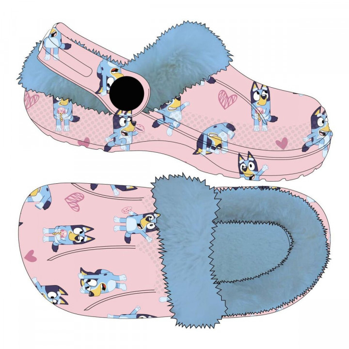 Chaussons Bluey Rose