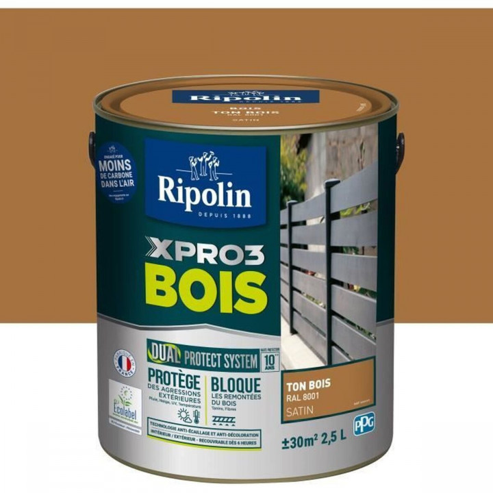 Pintura de Imprimación Ripolin Marrón Satinado