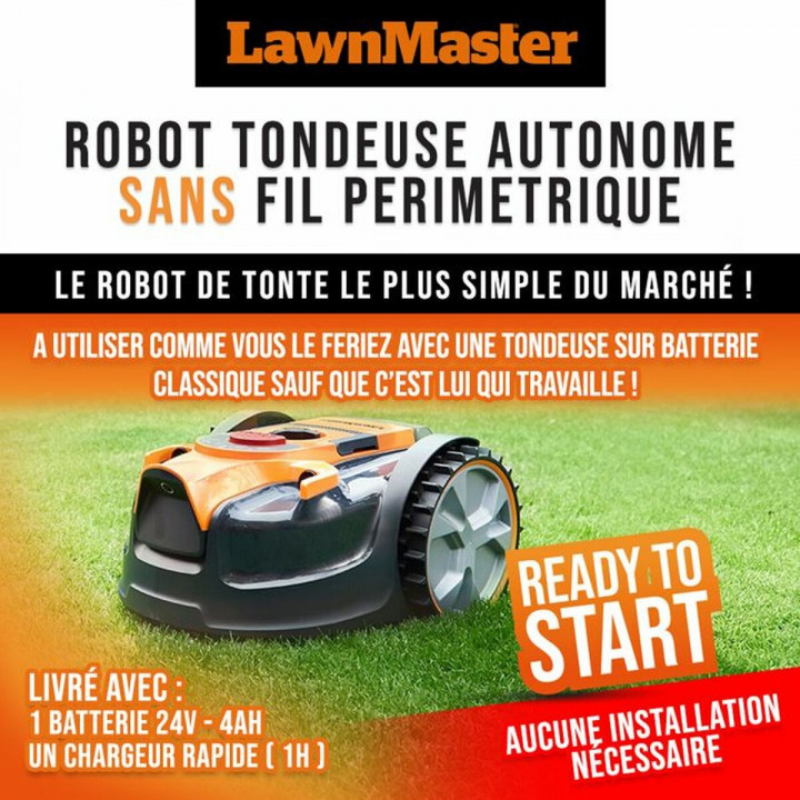 Robotmaaier LawnMaster