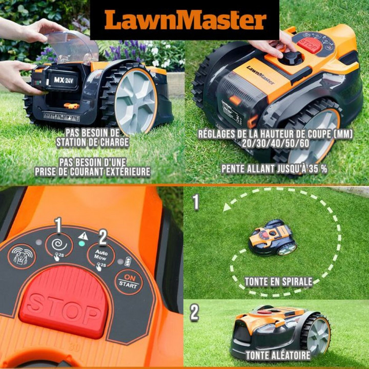 Robotmaaier LawnMaster