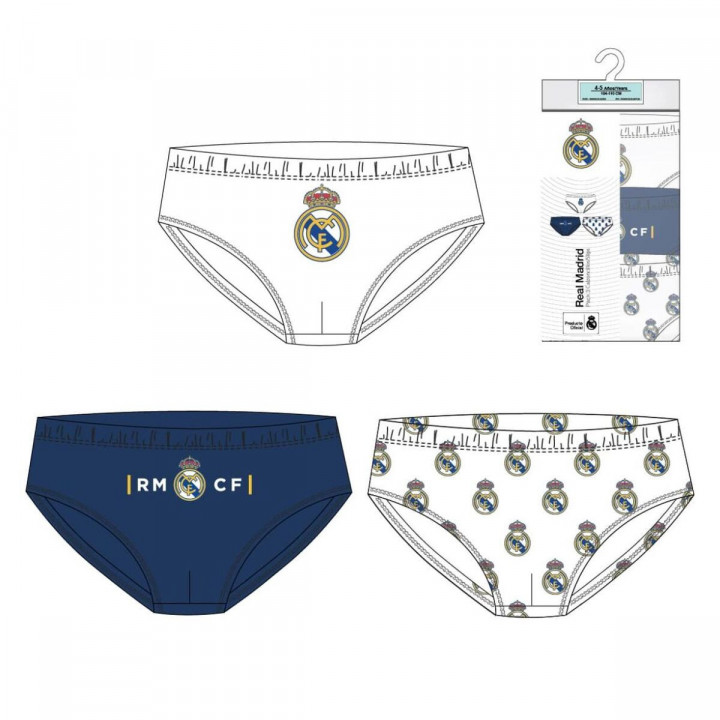 Pack of Underpants Real Madrid C.F. Multicolour