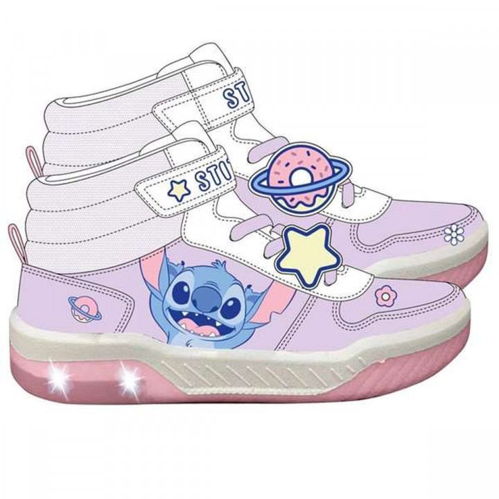 Zapatillas Deportivas Infantiles Stitch Lila