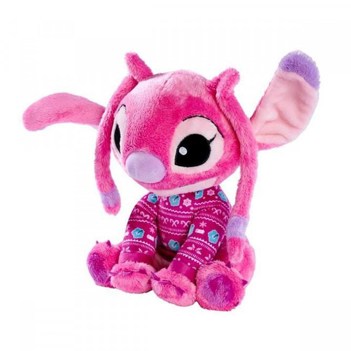 Knuffel Stitch Angel Roze 25 cm