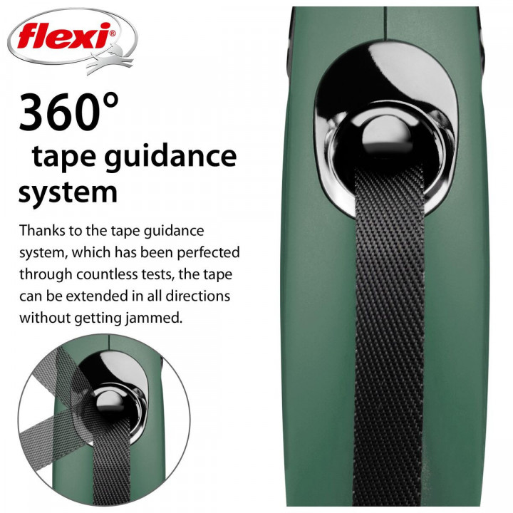 Hondenriem Flexi Groen S