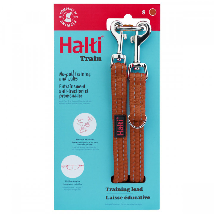 Guinzaglio da addestramento Company of Animals BURNT Arancio