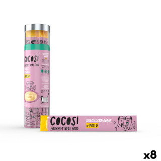 Snack for Cats Cocosi Gourmet Real Food Kip 10 Onderdelen (8 Stuks)