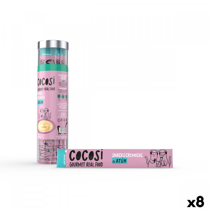Spuntino per Cat Cocosi Gourmet Real Food Tonno 10 Pezzi (8 Unità)