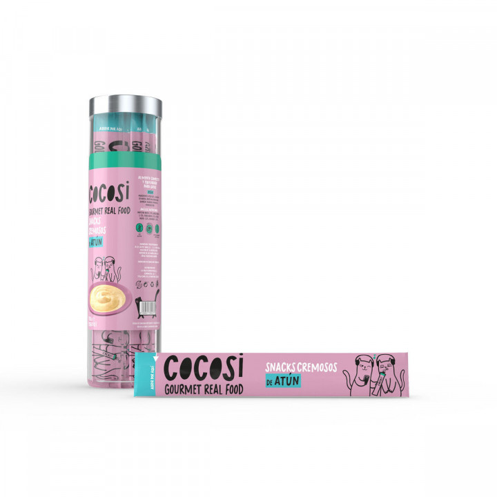 Snack for Cats Cocosi Gourmet Real Food Tonijn 10 Onderdelen (8 Stuks)