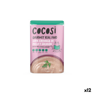 Cibo per gatti Cocosi Gourmet Real Food 40 g Salmone 12 Unità