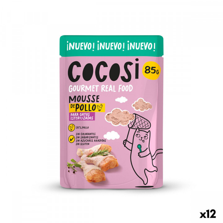 Aliments pour chat Cocosi Gourmet Real Food 80 g 12 Unités