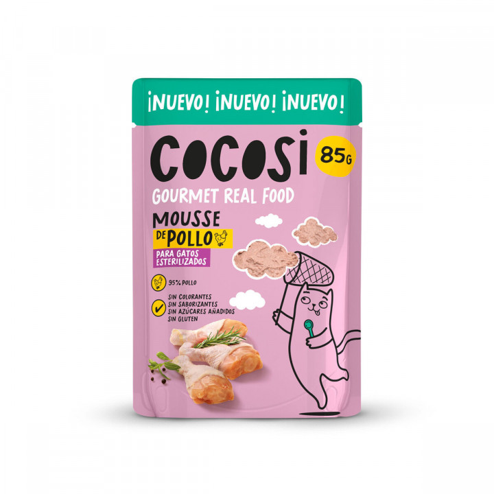 Cibo per gatti Cocosi Gourmet Real Food 80 g 12 Unità