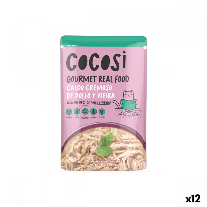 Cat food Cocosi Gourmet Real Food 40 g 12 Units