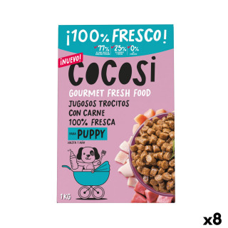 Alimentation humide Cocosi Gourmet Fresh Food  Puppy Cochon 1 kg 8 Unités
