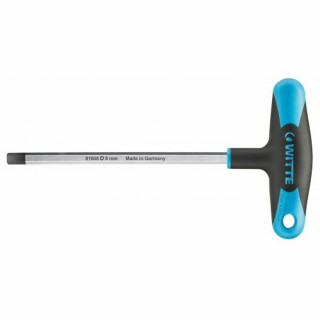 Zeshoekige T-sleutel WITTE PRO 8 mm Zeshoekig