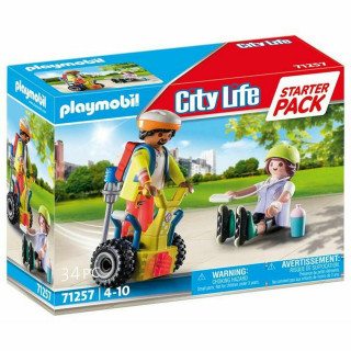 Playset   Playmobil City Action - Supervisor with Segway 71257         34 Piezas  