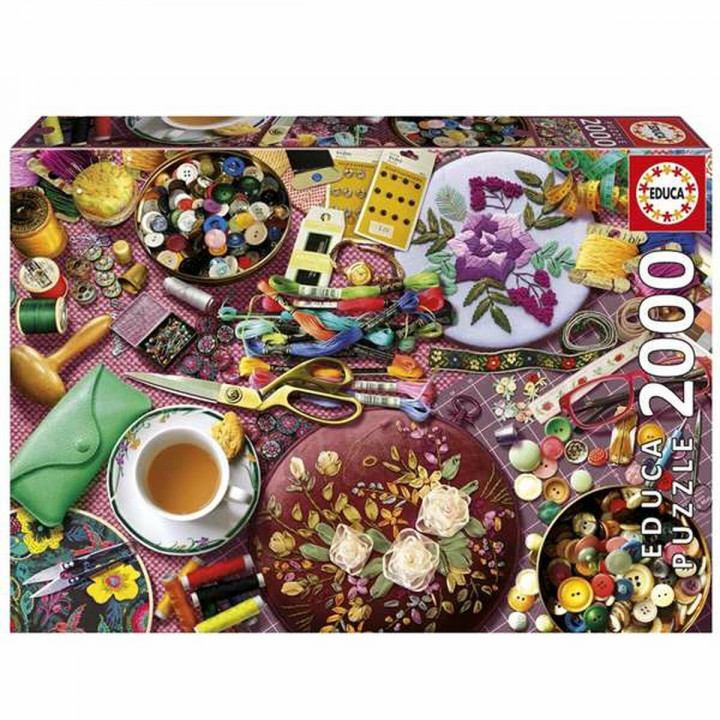 Puzzle Educa The Sewing Table 2000 Piezas