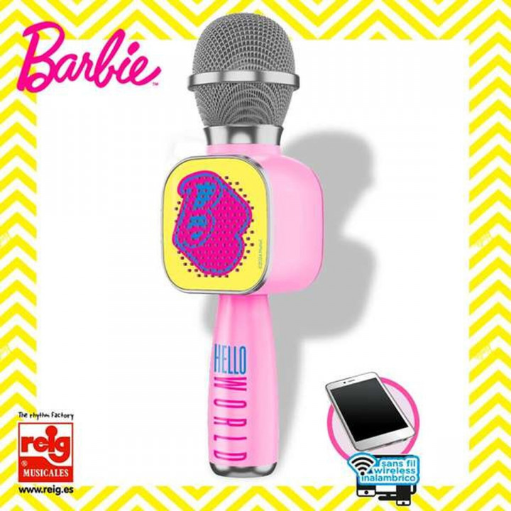 Microfono Karaoke Barbie