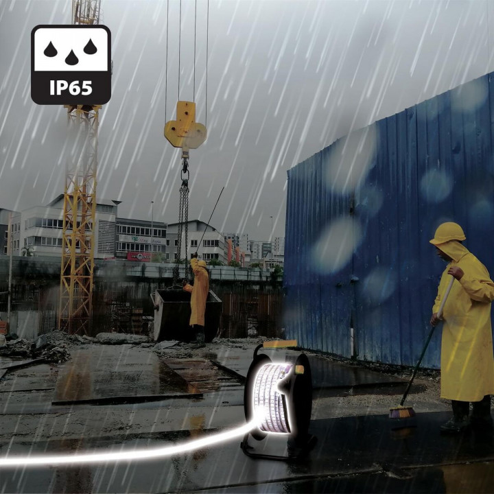 LED-strips Stak 185 W 15 m LED Licht 4000 K Zwart Transparant