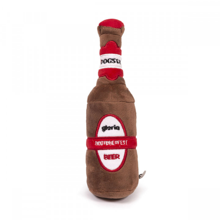 Jouet pour chien en peluche Gloria DOGTOBERFEST Marron Polyester