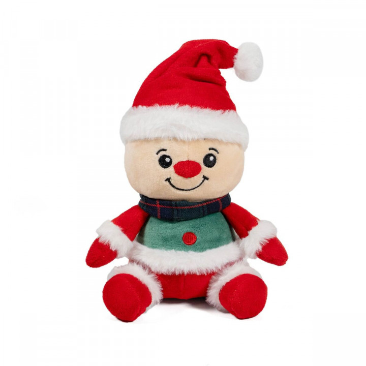 Soft toy for dogs Gloria XMAS NICK Red