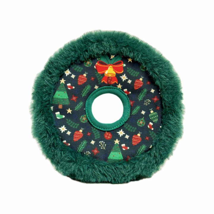 Peluche per cani Gloria XMAS HOLLY Verde