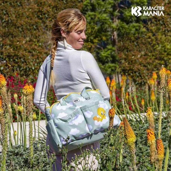 Wickeltasche Looney Tunes Tweety  grün Innovativ und funktionell