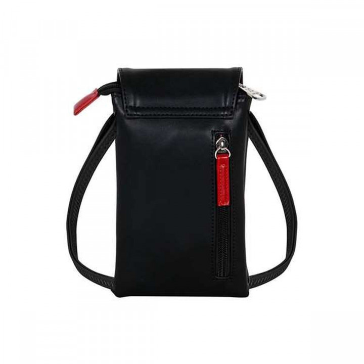 Borsa per Cellulare Minnie Mouse Nero