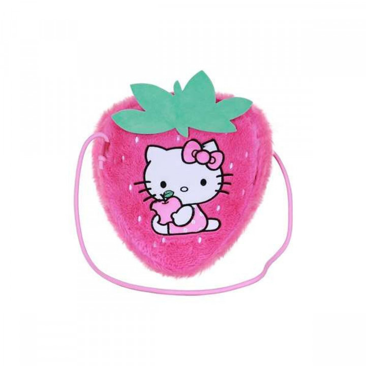 Bolso Bandolera Hello Kitty Rosa 22 x 22 x 8 cm